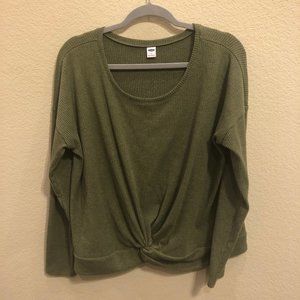 Women's Winter Sweater Army Green Old Navy NWOT